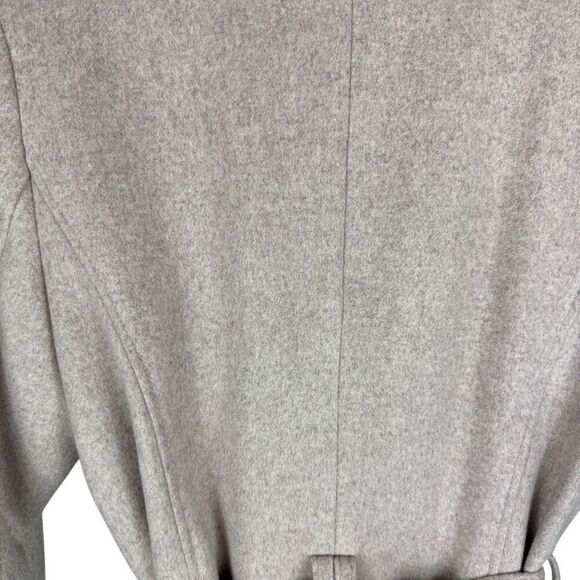NWT Cole Haan Slick Wool-Blend Long Coat- size 12 - Picture 6 of 12